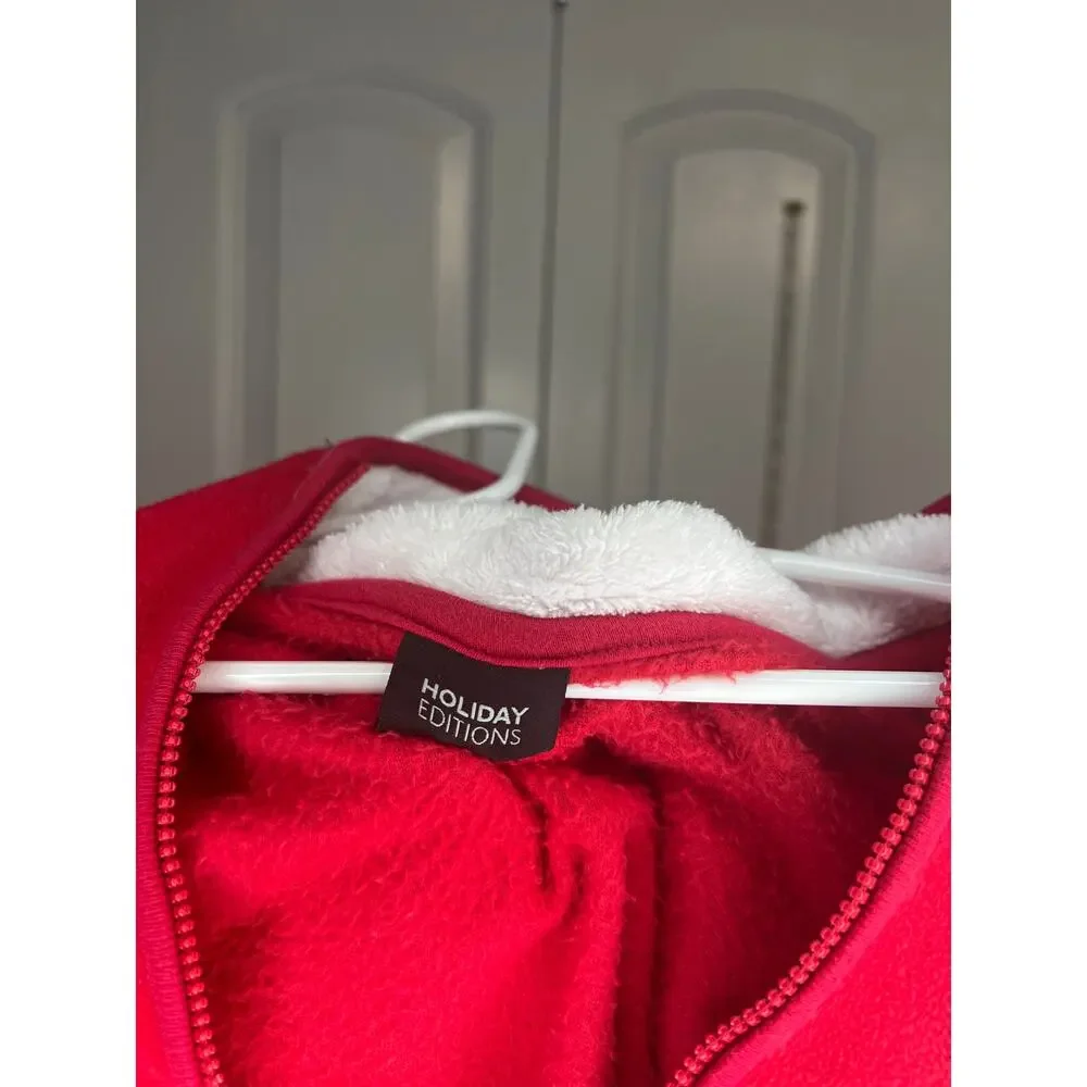 #50 Santa Fleece Coat